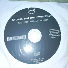 Dell Drivers Update CD for P2214H/P2414H Monitor, MPN 7W6WY 5B.26301.002 picture