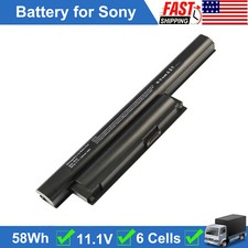 VGP-BPS22 Battery for Sony Vaio VPC-E1Z1E VGP-BPS22 VGP-BPS22A VGP-BPL22 6 Cells picture