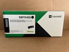 Lexmark 56F1H00 Black High Yield Toner - NEW FACTORY SEALED - SHIPS FREE picture