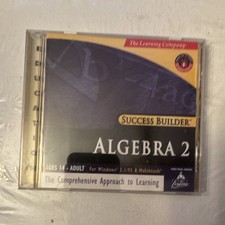The Learning Company Success Builder Algebra 2 Math CD-ROM Windows/Mac English picture