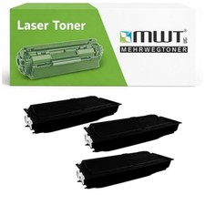 Eurotone 3x Compatible Toner Cartridge For Kyocera TK675 Black PLUS15 picture
