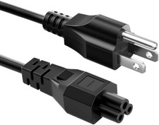 4 Feet Computer Monitor TV Replacement 3 Prong AC Power Cord,18 AWG 125 Volt 10A picture