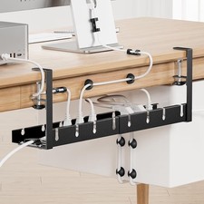 Under Desk Cable Management Tray Extendable 11.2