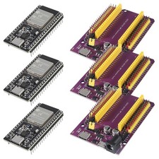 3 PCS ESP32 ESPWROOM32 38Pin Development Board Type C Breakout Board Shield picture