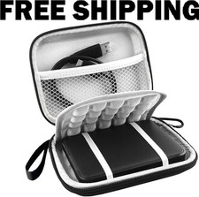 Lacdo Hard Drive Carrying Case for Western Digital WD Elements/Wd My Passport/My picture