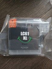 Black Ink Compatible Ink Cartridge Replacement for Brother LC61 LC-61 LC65 XL picture