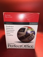 Novell PerfectOffice 3.0 Professional PC  Quattro Presentations Paradox 5.0 + picture