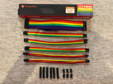 Thermaltake TTMod Sleeve Cable Combo Pack – Multicolor – Full Kit – 16AWG picture