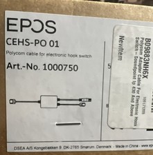 EPOS Ploycom Cable For Electronic Hook Switch CEHS-PO 01 1000750 picture