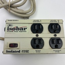 Tripp Lite ISOBAR 4 IB-4 Noise Filter & Surge Suppressor (TESTED & WORKING) picture