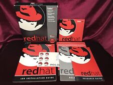 Red Hat Linux 7.1 Operating System PC Big Box Unopened Discs w/ Manuals Stickers picture