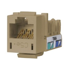 HUBBELL PREMISE WIRING HXJ5EEI Jack,Electric Ivory 5LV58 picture