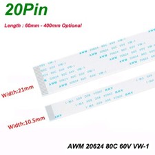 20Pin FFC Flexible Ribbon Cable Flat Wires Pitch 0.5/1mm PCB Board Transmission picture