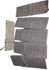 6x Macally Wired USB Extended Keyboard MIXED MODELS MKEYE  IKEYSLIM IKEY5COMBO picture
