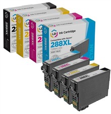 LD Replacement Epson T288XL 288XL Set of 4 HY for Expression XP-446 XP-434 picture