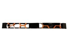 521RX ORANGE AND BLACK FACEPLATE BEZEL DELL 1U FOR R440 R640 R6415 W/ KEY picture