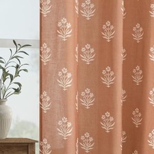 Boho Curtains 84 Inch Length 2 Panels Set 52