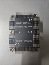 Genuine SuperMicro CPU HeatSink with Carrier LGA3647 P/N: SNK-P0067PS Tested picture