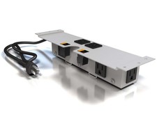 Dekko Villa silver 2 power + 2 data + 3 under surface power module picture