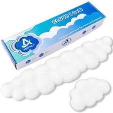 ABRONDA Gel Cloud Keyboard & Mouse Wrist Rest Set - Cloud White picture