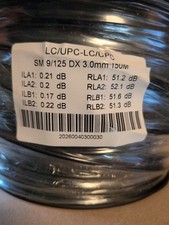 Threlaco 500ft (150 Meters) 2 Core LC to LC Armored Fiber Optic Cable9/125um  picture