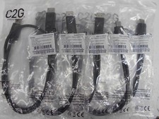 C2G 3 FT DisplayPort™ Cable with Latches Male to Male – Black Cables Qty 5 picture