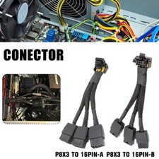GPU RTX4090 RTX4080 series 3x8pin PCI-e to 16Pin (12+4) PCI-e 5.0 12VHPWR Cable picture