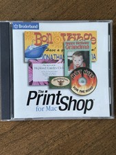 The Print Shop For Mac By Broderbund - Vintage - 2002 picture