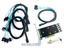 Lenovo 430-16i / Broadcom 9400-16i SATA  SAS HBA Controller 12G IT-Mode + cables picture