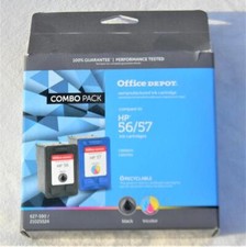 GENUINE Office Depot HP 57 C6657AN Tri Color cartridge; sealed picture