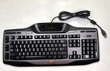 Logitech G15 Gaming Keyboard USB Wired Programmable Keys Multimedia Y-UW92 picture