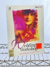 VTG BIG BOX Software WEDDING WORKSHOP Sealed 90s Windows PC Office Tech Stickers picture