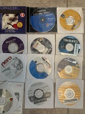 Vintage PC Software Lot 13 Discs Kodak ACID Nero TurboTax HP Legal Utilities picture