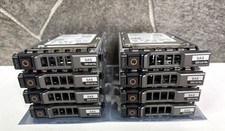 Lot of 8 Dell 300GB SAS 15K RPM 6G SFF 2.5