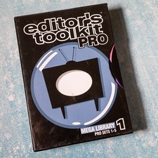 Digital Juice Editor’s Toolkit Pro #1 Video Editing Tools Software Backgrounds + picture
