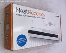 Neat Receipts NM-1000 White Mobile Digital Filing System Handheld Scanner picture