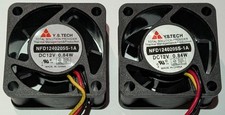 2X Y.S. Tech 40 mm x 20 mm Cooling Fan - 12 V - 6 CFM - 5000 RPM - 3 Pin Connect picture