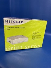 Netgear USB Mini Multi Function Print Server PS121NA. NEW. picture