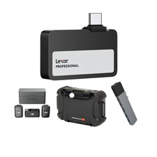 Lexar 1TB Professional Go USB 3.2 Gen 2 Type-C Portable SSD w/ DJI Mic 2 Bundle picture
