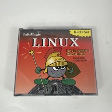 Linux Developer's Resource Infomagic KNIGHT 6 CD Set Red Hat Slackware Kernel picture