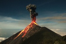 Landscape guatemala volcano nature Custom Gaming Mat Desk picture