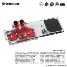 Barrow GPU Water Block for Gigabyte RTX 3080 3080Ti 3090 Gaming Eagle Vision OC picture