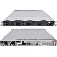 Supermicro CSE-113 1U Rack Server 2xE5-2695 V3 no PC4 RAM X10DRW-iT 8xSFF 2.5 picture