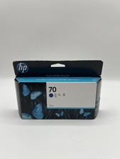 HP 70 Blue DesignJet Ink 130ml C9458A TONER Genuine OEM BRAND NEW SEALED picture