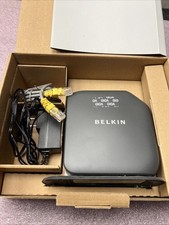 4A Belkin Surf N300 Wireless Router 4 10/100 Port 300 Mbps F7D2301 v1 picture