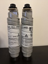 LOT OF 2 Genuine Ricoh Savin Lanier Black Toner Type 2120D/2522/5627 EDP picture