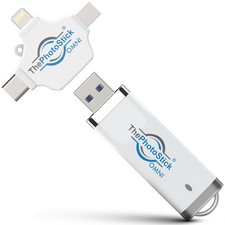 ThePhotoStick® Omni 64GB USB Flash Drive & Memory Stick – Photo & Video Backup picture