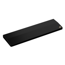 Keyboard Wrist Rest Compact 300x100x19mm Wooden Onyx Black Glorious Gaming White picture