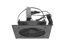 Single 120mm Pre Set Thermal Controlled Cooling Kit Cabinet AV Component picture