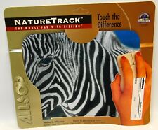 Vintage Mouse Pad: NIB - NatureTrack - 1997 Zebra picture